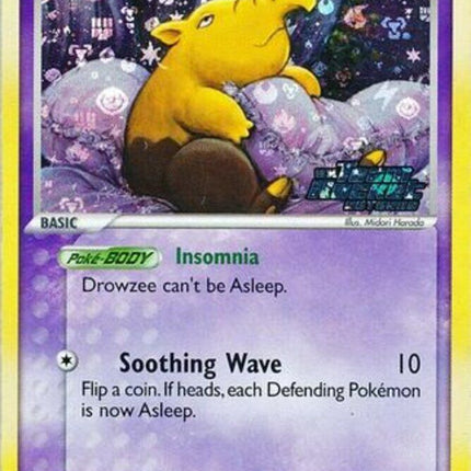 Drowzee (54/109) (Stamped) [EX: Team Rocket Returns]