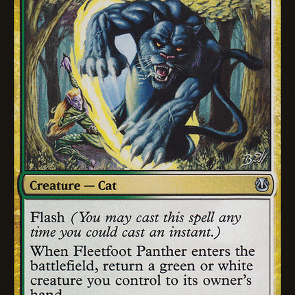 Fleetfoot Panther [Duel Decks: Ajani vs. Nicol Bolas]