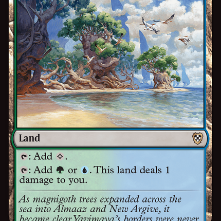 Yavimaya Coast [Aetherdrift Commander]