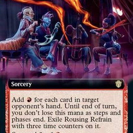 Rousing Refrain (Extended Art) [Commander 2021]