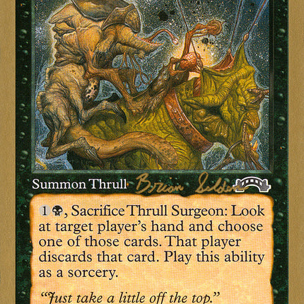 Thrull Surgeon (Brian Selden) [World Championship Decks 1998]