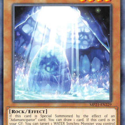 Adamancipator Crystal - Dragite [MP21-EN229] Common