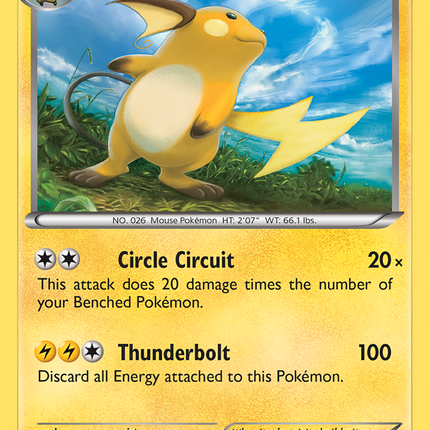 Raichu (27/83) [XY: Generations]