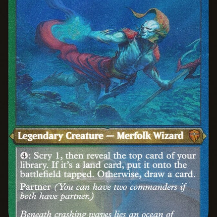 Thrasios, Triton Hero (Etched) [Commander Legends]