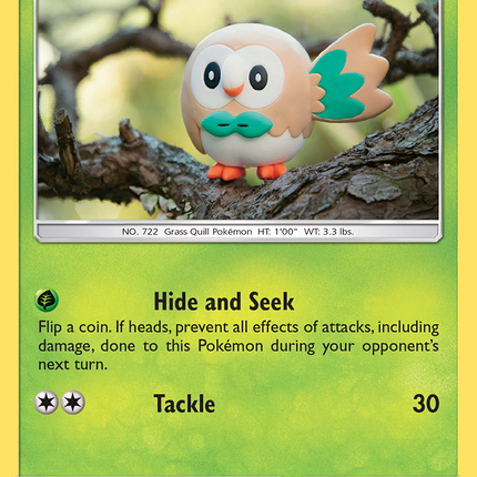 Rowlet (17/236) [Sun & Moon: Cosmic Eclipse]