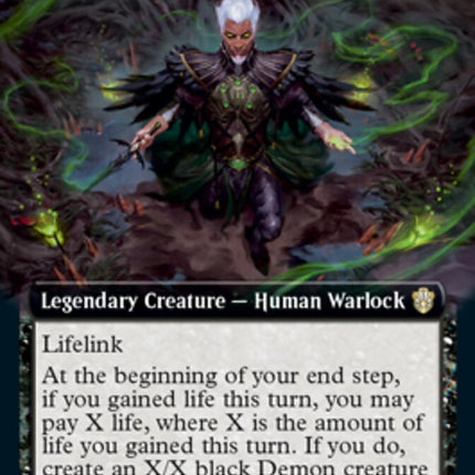 Tivash, Gloom Summoner (Extended Art) [Commander 2021]