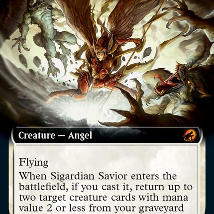 Sigardian Savior (Extended Art) [Innistrad: Midnight Hunt]