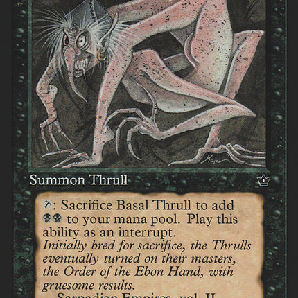 Basal Thrull (Kaja Foglio) [Fallen Empires]