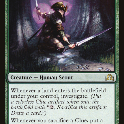 Tireless Tracker Art Card [Innistrad Remastered Art Series]