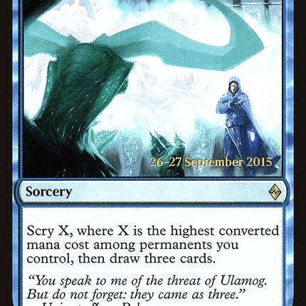 Ugin's Insight [Battle for Zendikar Prerelease Promos]