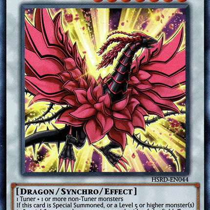 Black Rose Moonlight Dragon [HSRD-EN044] Super Rare