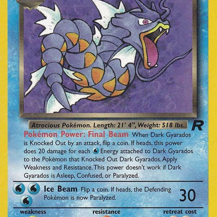 Dark Gyarados (25/82) [Team Rocket Unlimited]