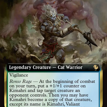 Kimahri, Valiant Guardian (Extended Art) [FINAL FANTASY Commander]