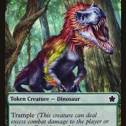 Soldier // Dinosaur Double-Sided Token [Game Night 2019 Tokens]