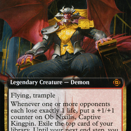 Ob Nixilis, Captive Kingpin (Extended Art) [March of the Machine: The Aftermath]