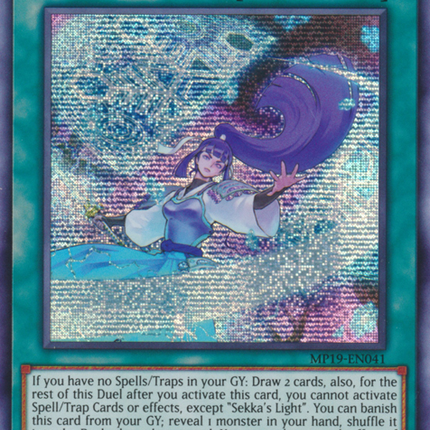 Sekka's Light [MP19-EN041] Prismatic Secret Rare
