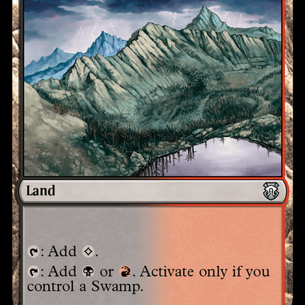 Tainted Peak (Ripple Foil) [Modern Horizons 3 Commander]