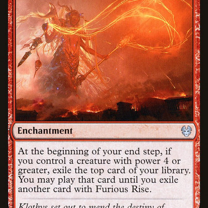 Furious Rise [Theros Beyond Death]