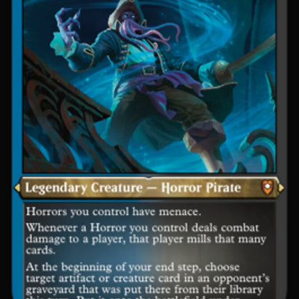 Captain N'ghathrod (Display Commander) (Foil Etched) [Commander Legends: Battle for Baldur's Gate]