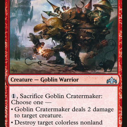 Goblin Cratermaker [Guilds of Ravnica]