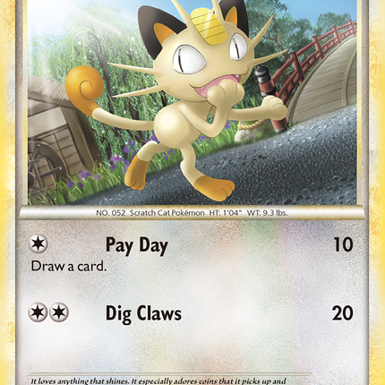Meowth (75/123) [HeartGold & SoulSilver: Base Set]