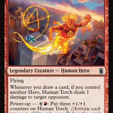 Human Torch, Johnny Storm [Marvel Super Heroes]