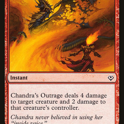 Chandra's Outrage [Archenemy: Nicol Bolas]