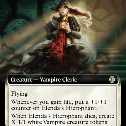 Elenda's Hierophant (Extended Art) [The Lost Caverns of Ixalan Commander]