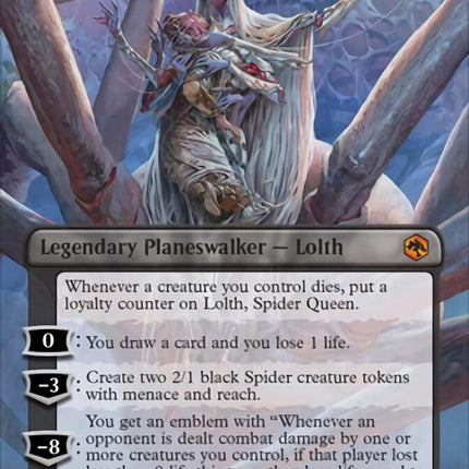 Lolth, Spider Queen (Borderless) [Dungeons & Dragons: Adventures in the Forgotten Realms]