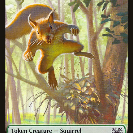 Beeble // Squirrel Double-Sided Token [Unsanctioned Tokens]