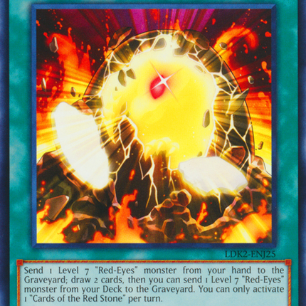 Cards of the Red Stone [LDK2-ENJ25] Common