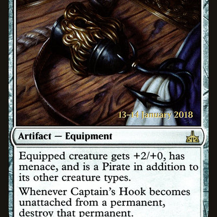 Captain's Hook [Rivals of Ixalan Prerelease Promos]