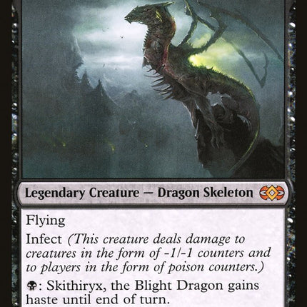 Skithiryx, the Blight Dragon [Double Masters]