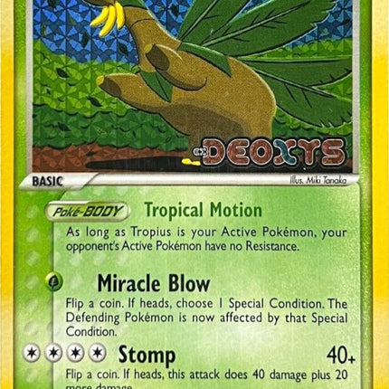 Tropius (27/107) (Stamped) [EX: Deoxys]