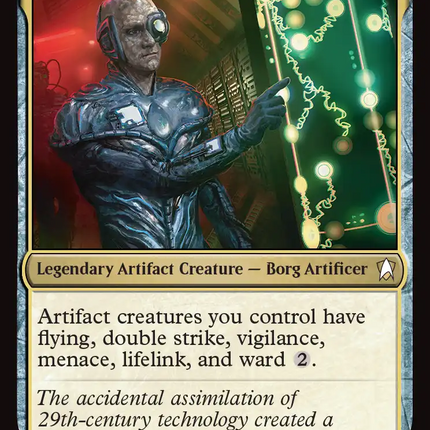 One, Borg Evolved (Surge Foil) [Star Trek Commander]