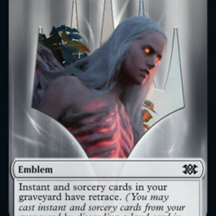 Wrenn and Six Emblem // Spirit (008) Double-Sided Token [Double Masters 2022 Tokens]