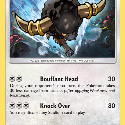 Bouffalant (108/147) [Sun & Moon: Burning Shadows]