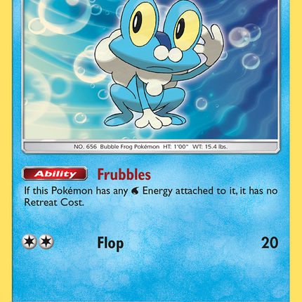 Froakie (21/131) [Sun & Moon: Forbidden Light]
