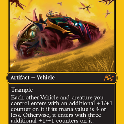 Thunderous Velocipede (First-Place Foil) [Aetherdrift]