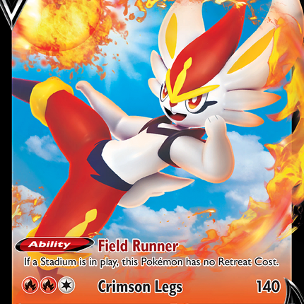 Cinderace V (035/192) [Sword & Shield: Rebel Clash]