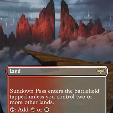 Sundown Pass (Borderless Alternate Art) [Innistrad: Crimson Vow]