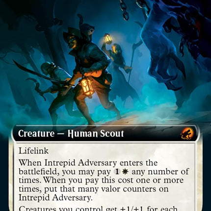 Intrepid Adversary (Extended Art) [Innistrad: Midnight Hunt]
