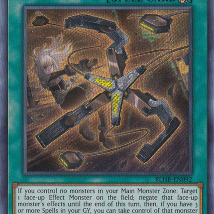 Sky Striker Mecha - Widow Anchor [BLHR-EN092] Secret Rare
