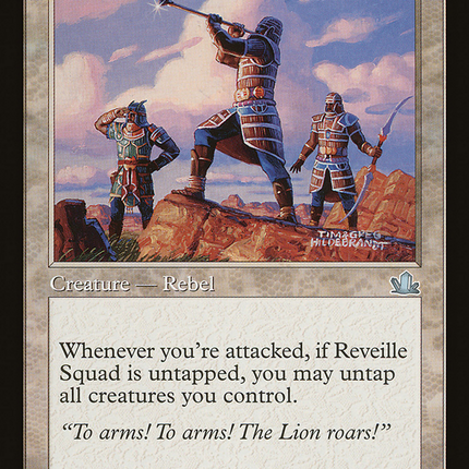 Reveille Squad [The List]