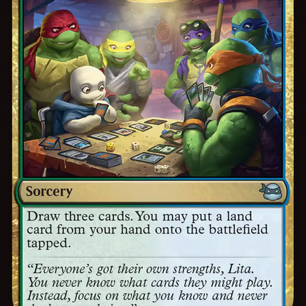 Lessons from Life [Teenage Mutant Ninja Turtles]