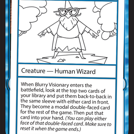 Blurry Visionary [Mystery Booster 2 Playtest Cards]