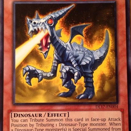 Super-Ancient Dinobeast (Blue) [DL17-EN004] Rare