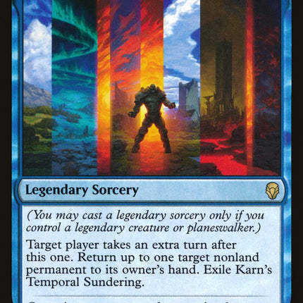 Karn's Temporal Sundering [Dominaria]