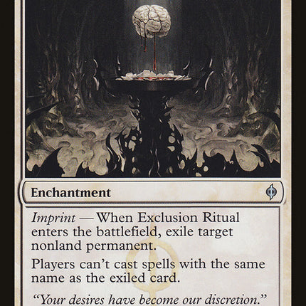 Exclusion Ritual [New Phyrexia]