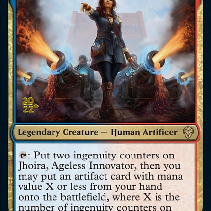 Jhoira, Ageless Innovator [Dominaria United Prerelease Promos]